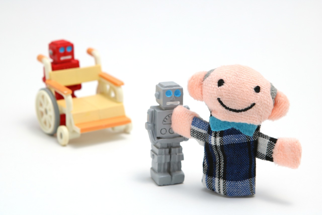 介護ロボットのイメージ