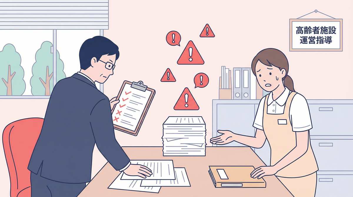 運営指導の指摘イメージ