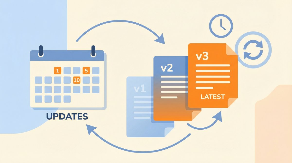 見直し・更新イメージ