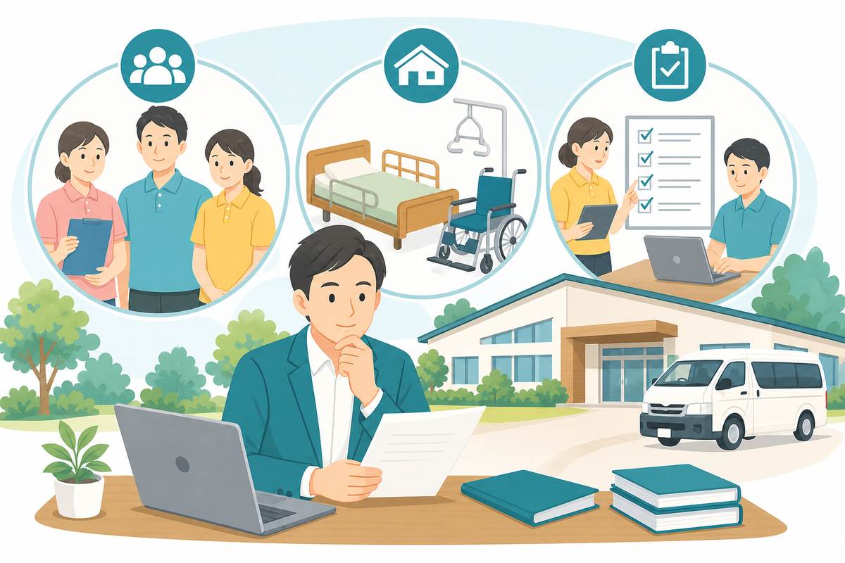 デイサービス開業の条件と要件