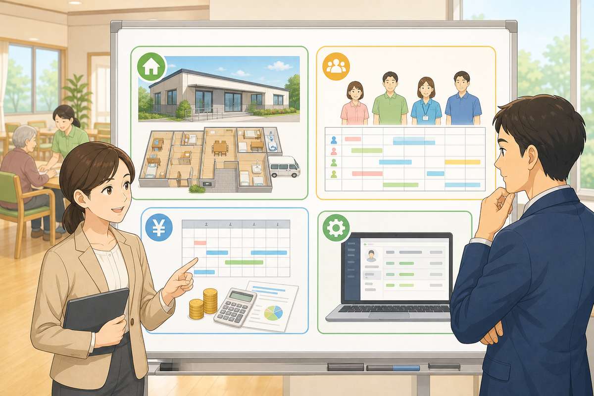 デイサービスの開業費用の全体像