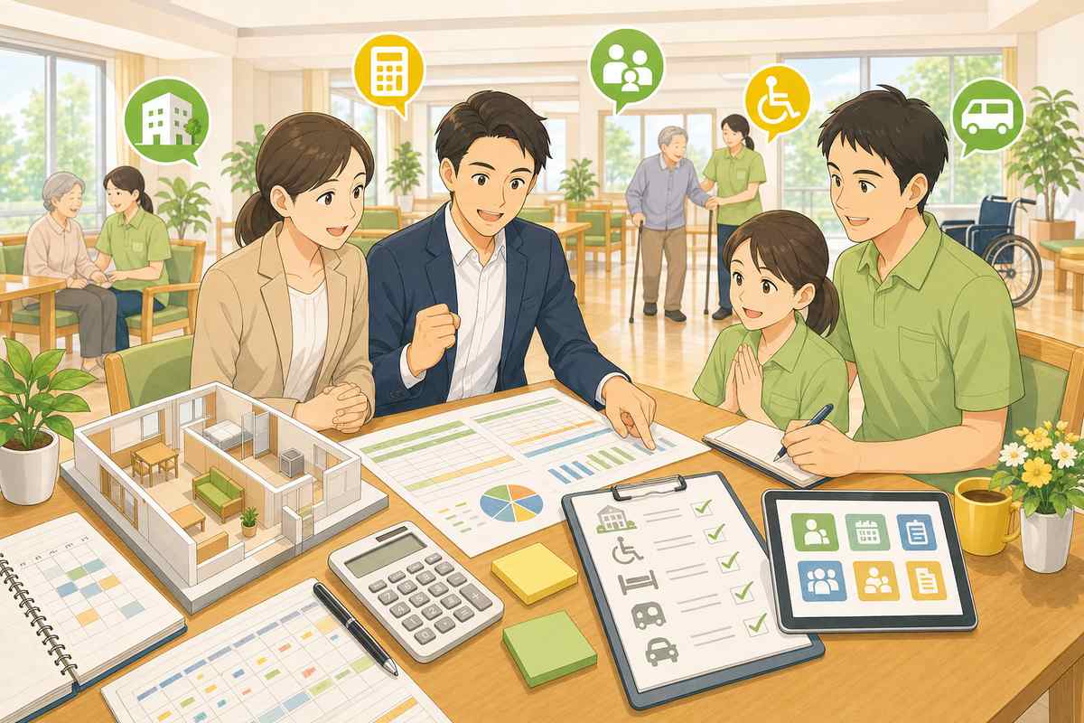 デイサービス開業費用のまとめ