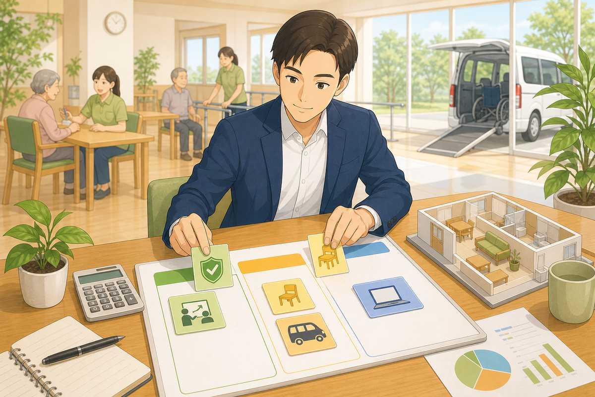 デイサービス開業費用を抑える方法