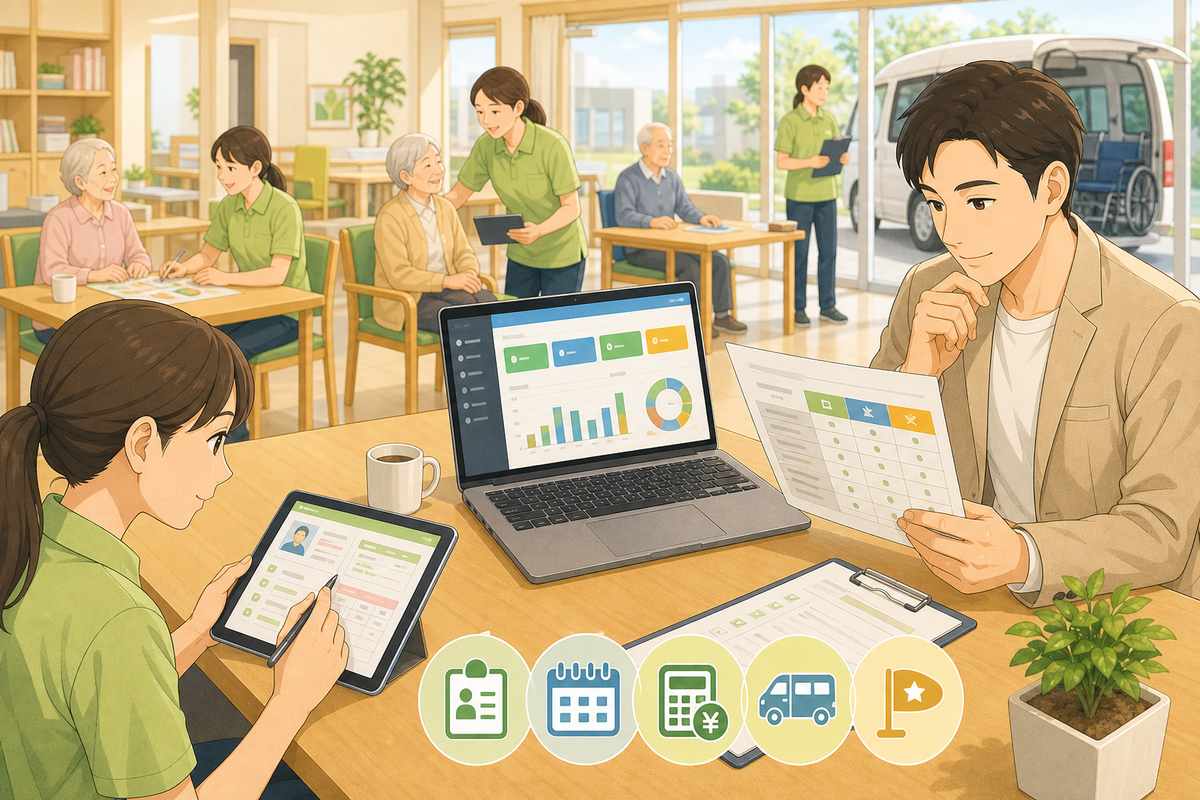 デイサービス開業前に整える記録請求体制