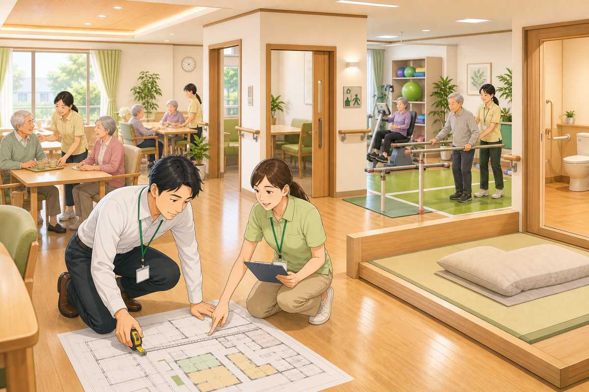 設備と面積