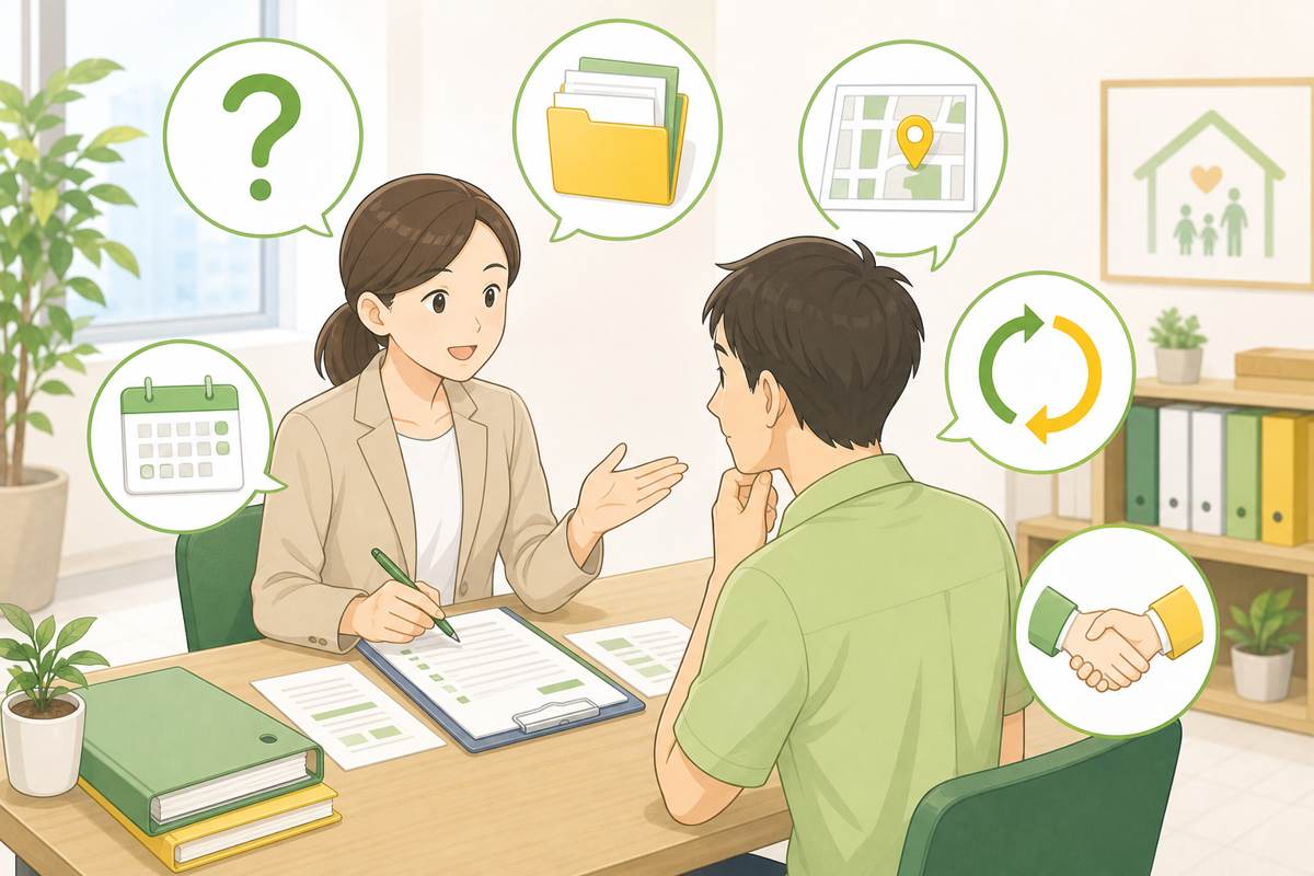 訪問介護の指定申請に関するよくある質問を相談するイメージ