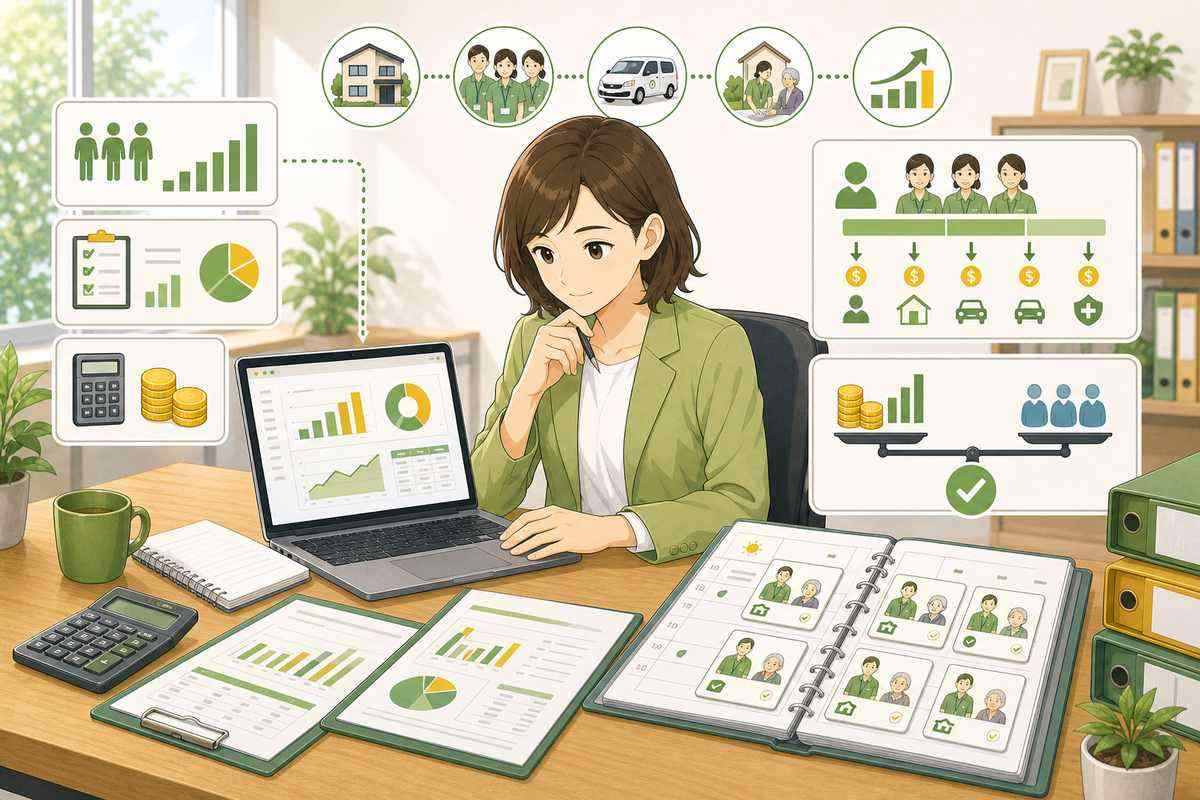 訪問介護フランチャイズの加盟費用とロイヤリティを整理する表