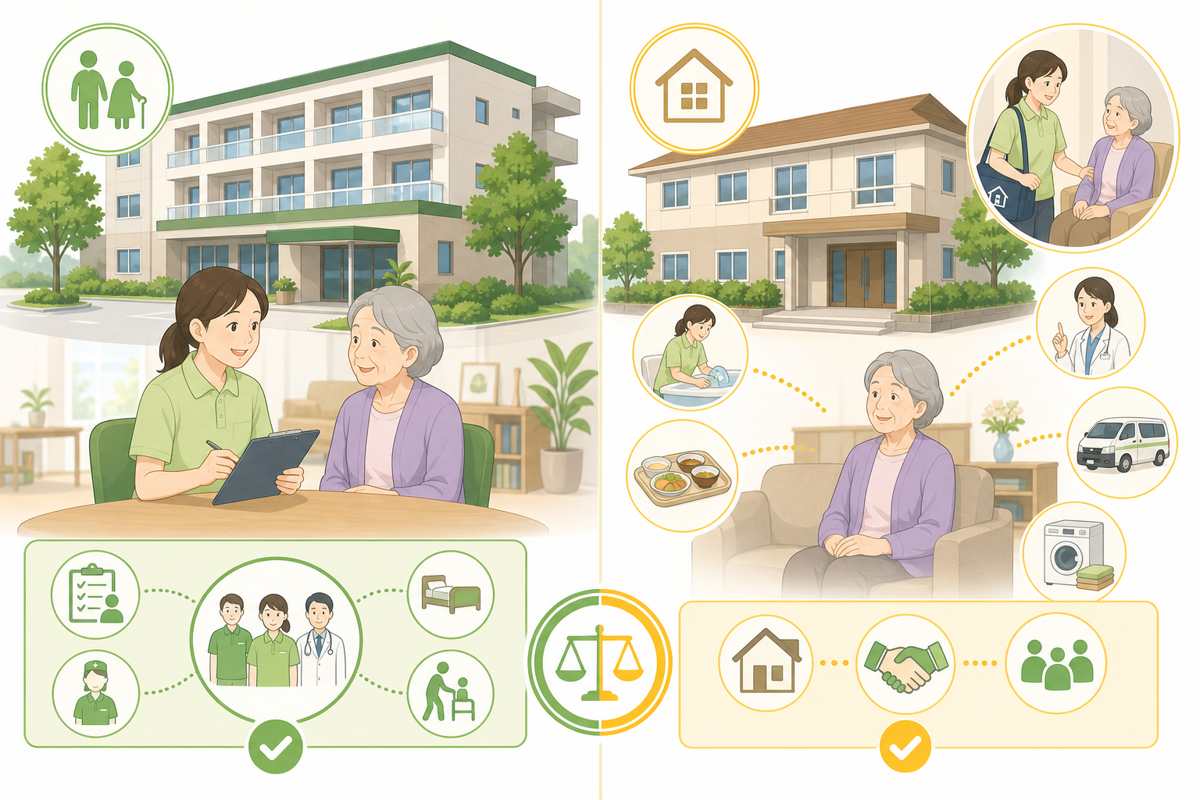 有料老人ホームの開業全体像を確認するイメージ