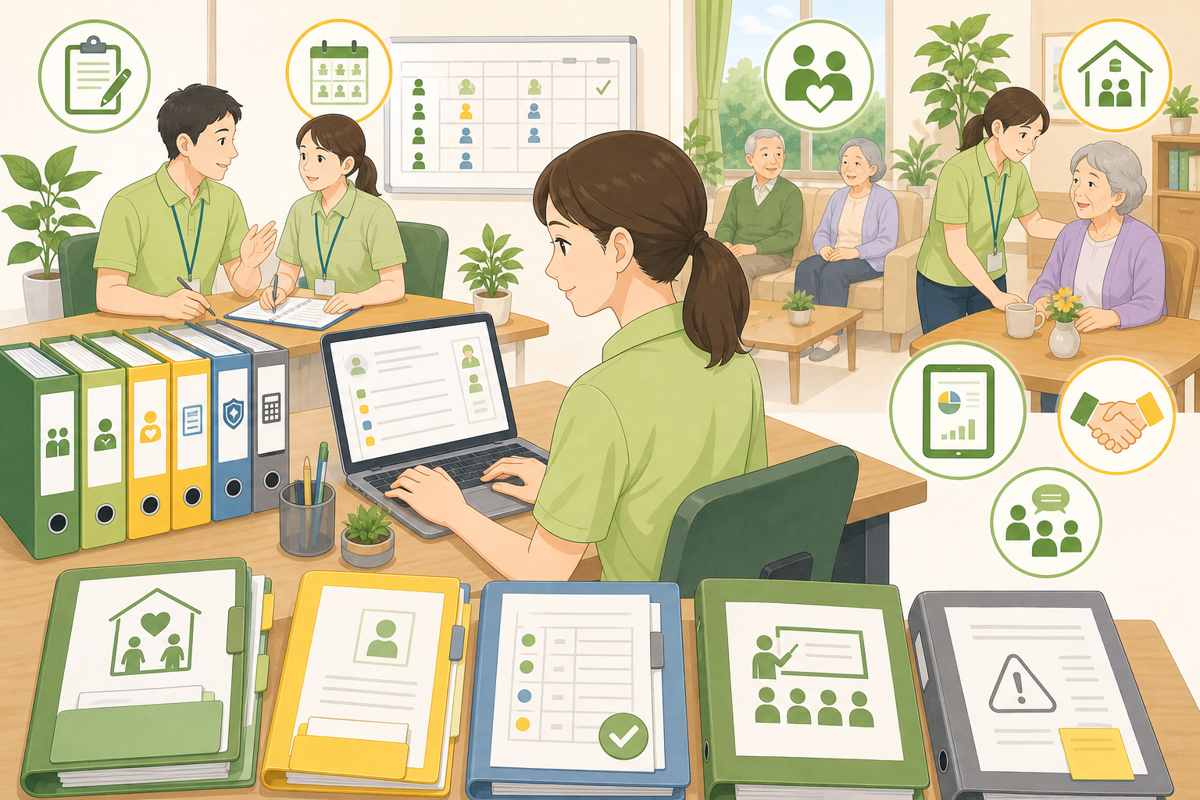 有料老人ホーム開業準備で失敗しやすいポイントを確認するイメージ